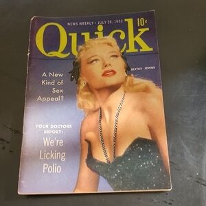 VINTAGE QUICK MAGAZINE JULY 1952